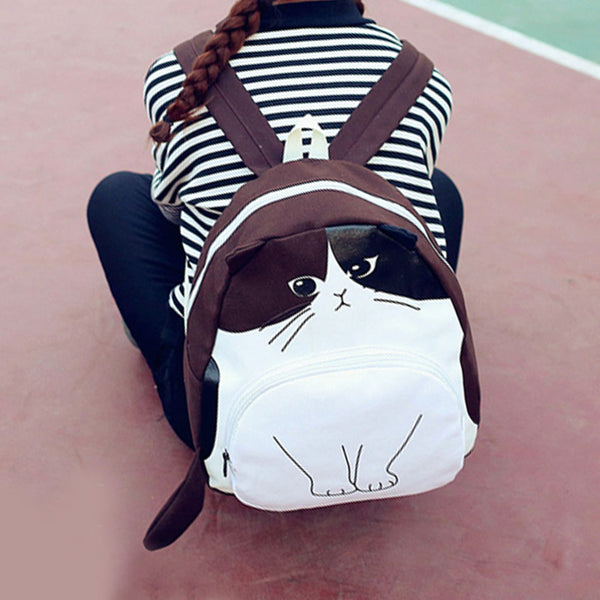 Emo cat Backpack Black (1.0)