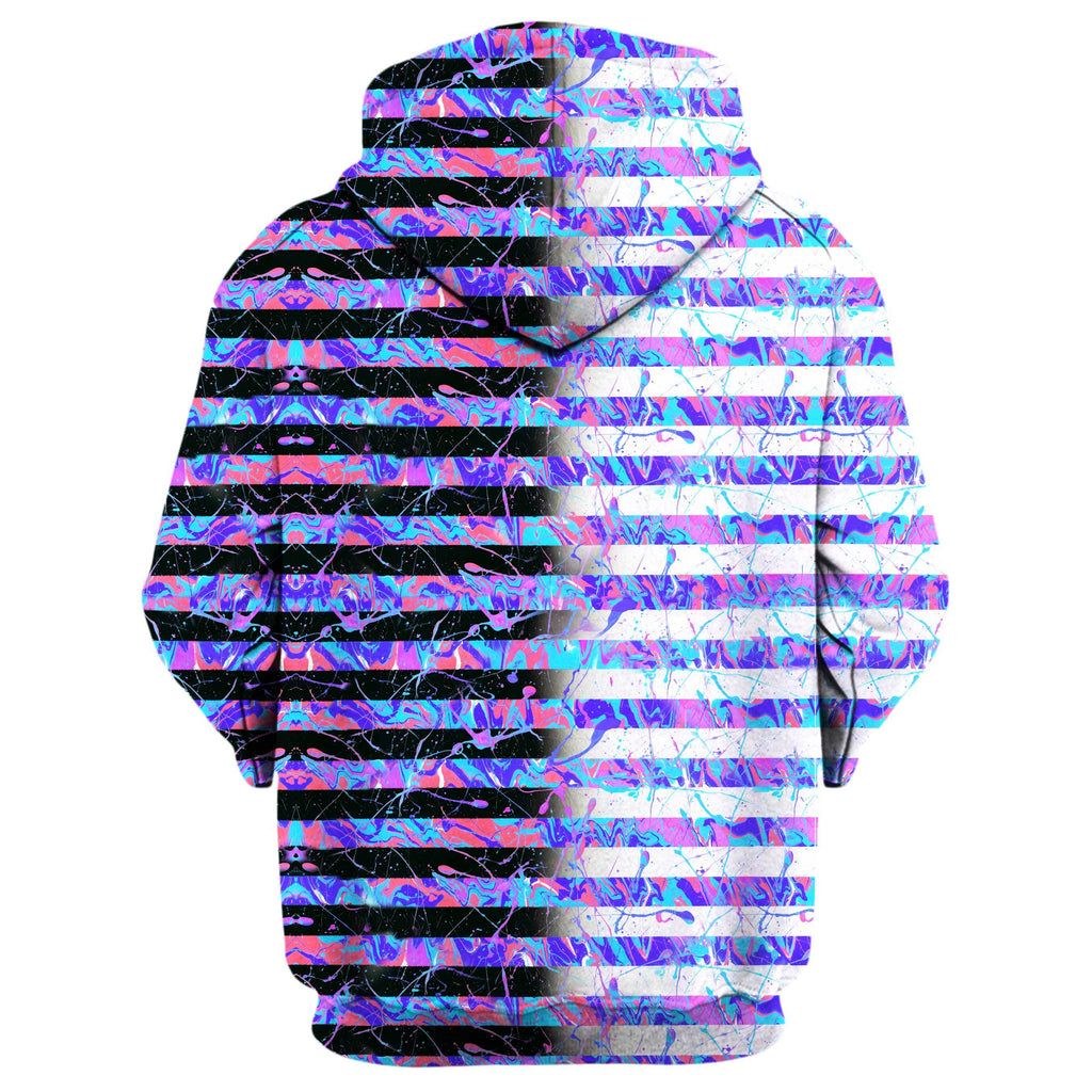 TRIPPY STRIPE HOODIE