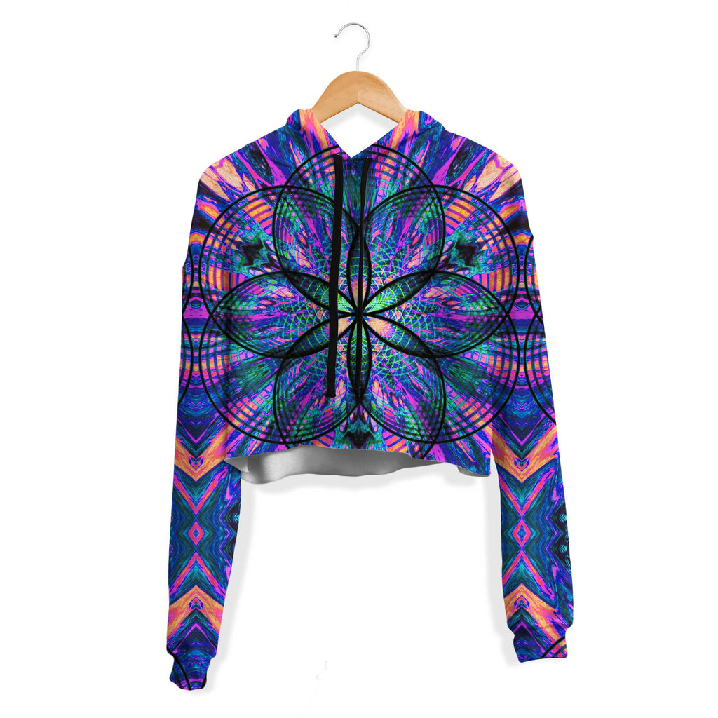 CHROMA CROP HOODIE