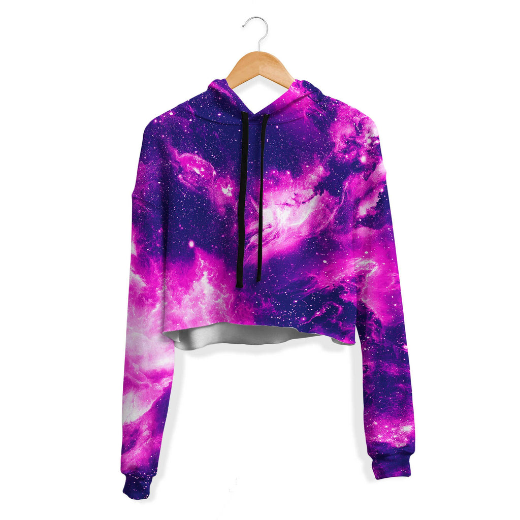 LUSH SPACE CROP HOODIE